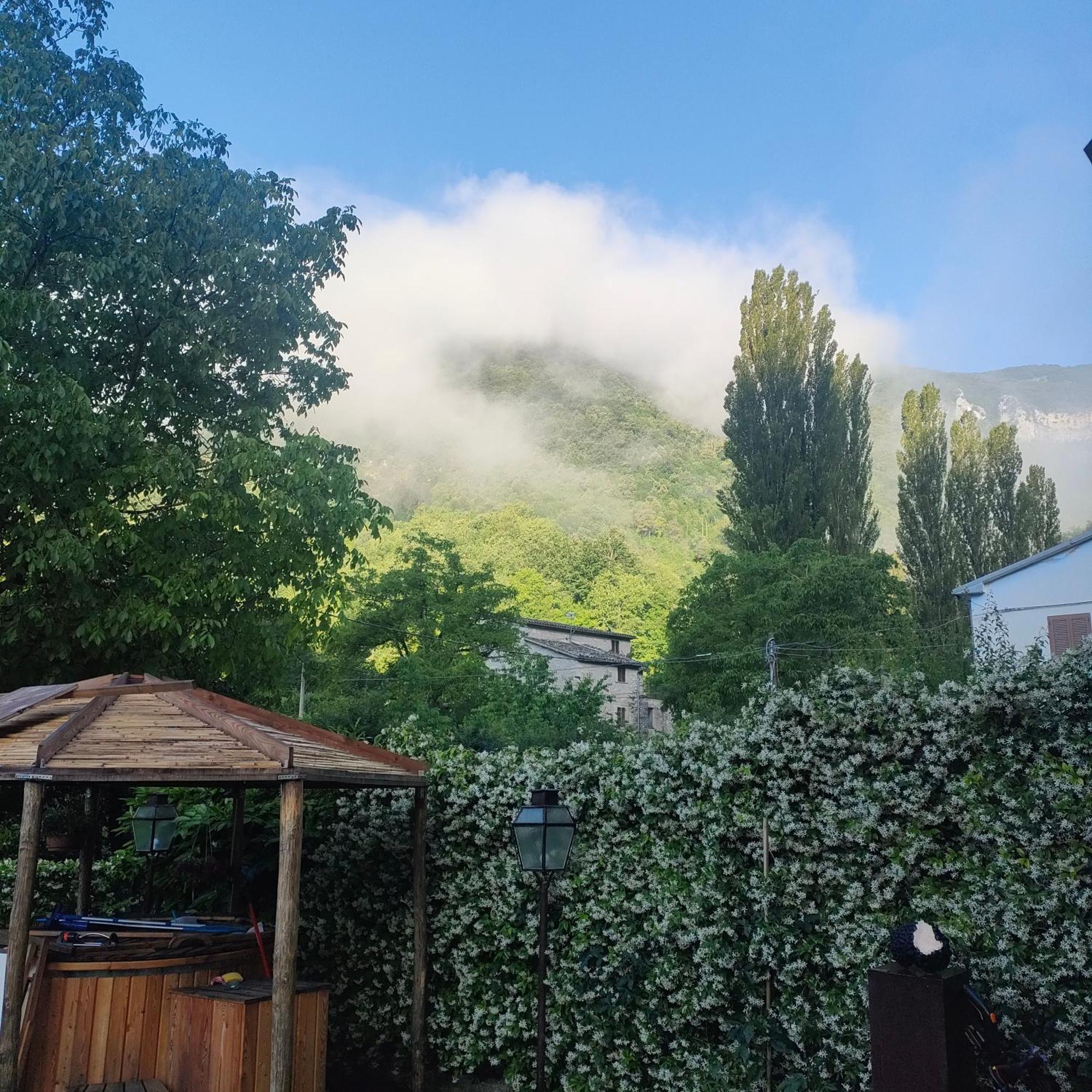 Appartamento Umbria Valnerina , Il Tartuffo, Near Spoleto Scheggino Esterno foto