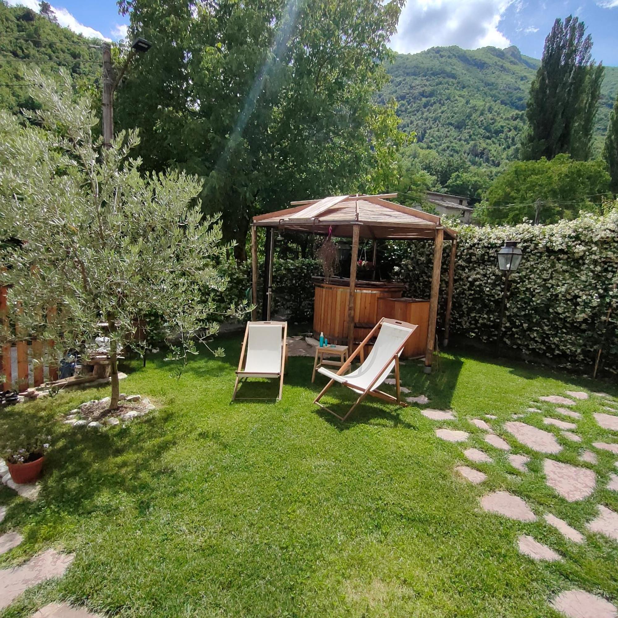 Appartamento Umbria Valnerina , Il Tartuffo, Near Spoleto Scheggino Esterno foto