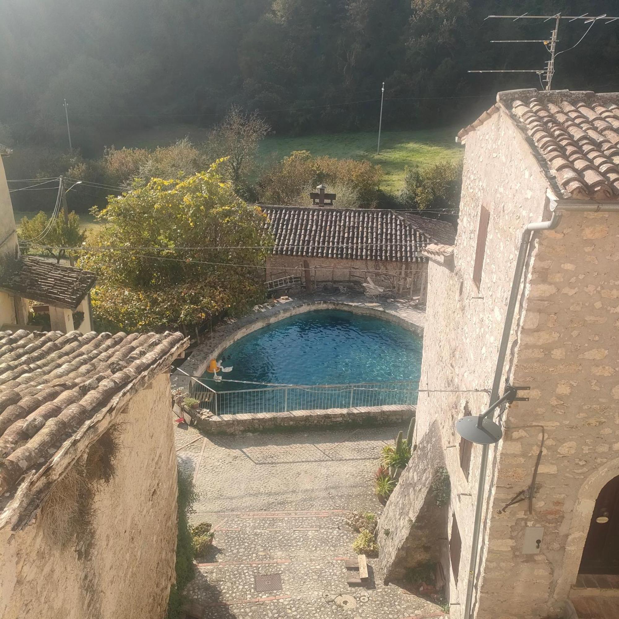 Appartamento Umbria Valnerina , Il Tartuffo, Near Spoleto Scheggino Esterno foto